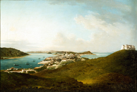 View of Two Bays ca 1830