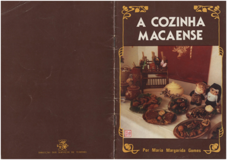 LIVRO A Cozinha Macaense M.M. Gomes CONTRACAPA