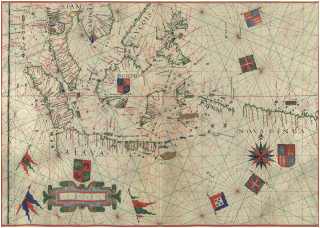 Mapa de Fernão Vaz Dourado ca 1576